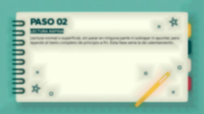 Plantilla de presentación Pasos para estudiar un texto