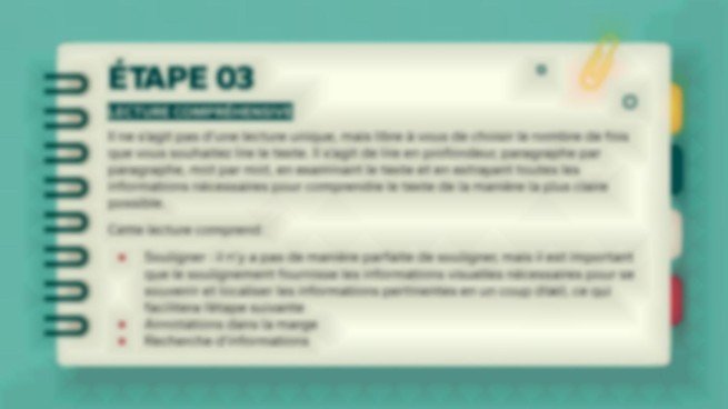 Étapes de l'étude d'un texte Modèles de présentation