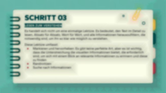 Schritte zum Studieren eines Textes Präsentationsvorlage