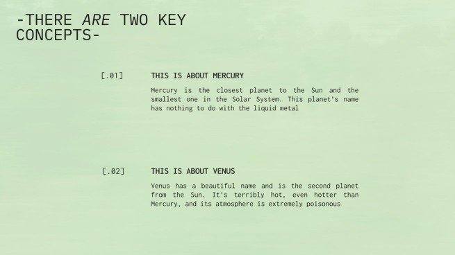 녹색 에너지 프레젠테이션 템플릿