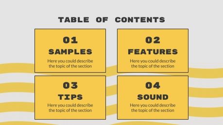 Sound Design Workshop presentation template