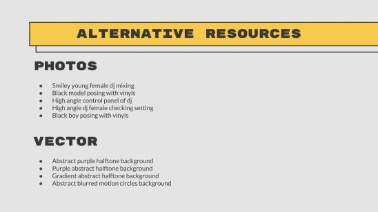 Sound Design Workshop presentation template