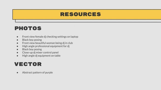 Sound Design Workshop presentation template