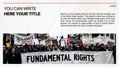 Modelo de apresentação Direitos humanos