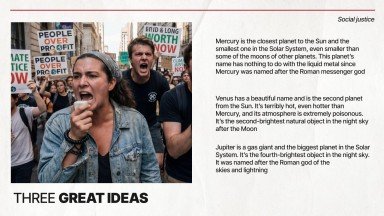 Modelo de apresentação Direitos humanos