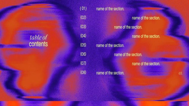 다채로운 영감 프레젠테이션 템플릿