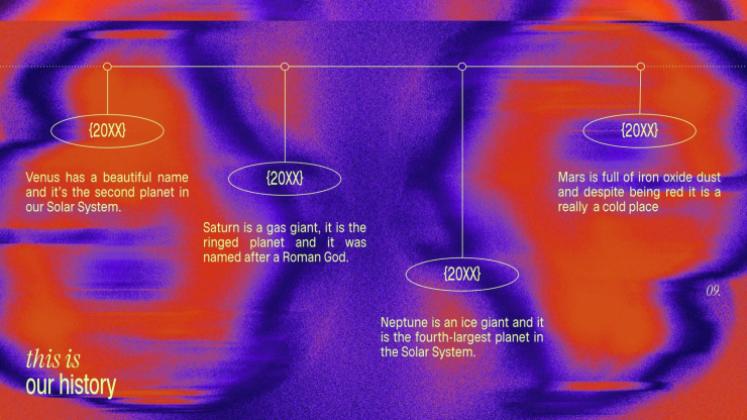 다채로운 영감 프레젠테이션 템플릿