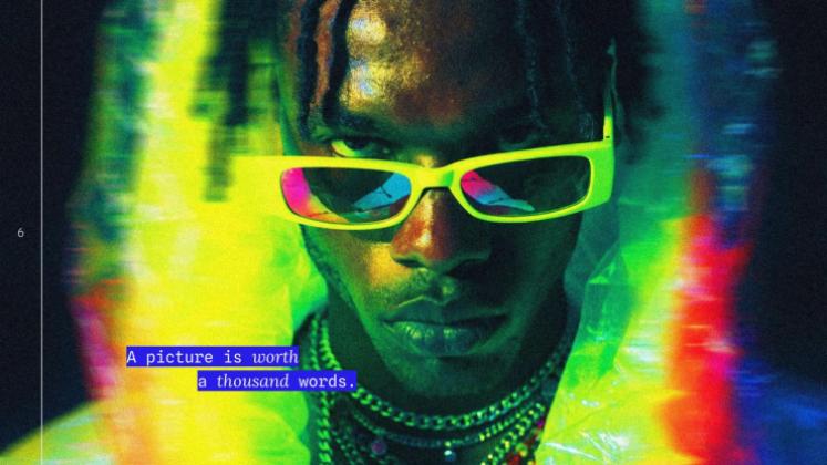 생동감 넘치는 네온 디자인 프레젠테이션 템플릿