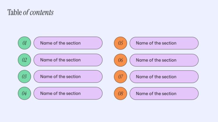창의적 기업가 정신 프레젠테이션 템플릿