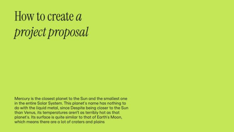 창의적 기업가 정신 프레젠테이션 템플릿