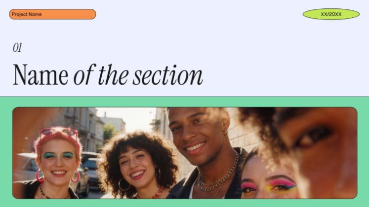 창의적 기업가 정신 프레젠테이션 템플릿