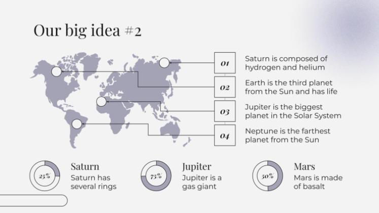 Diapositives de style conférence formelle Modèles de présentation