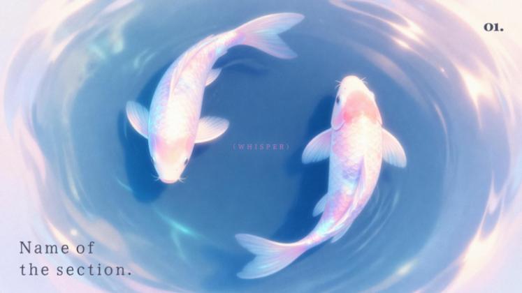 Ätherische Slides Präsentationsvorlage