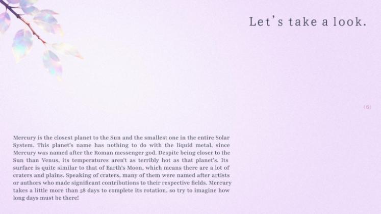 Ätherische Slides Präsentationsvorlage