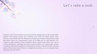 Ätherische Slides Präsentationsvorlage