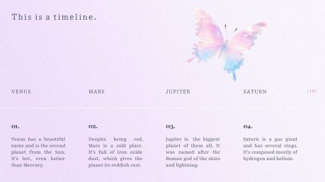 Ätherische Slides Präsentationsvorlage