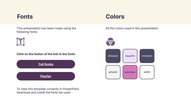 Ätherische Slides Präsentationsvorlage