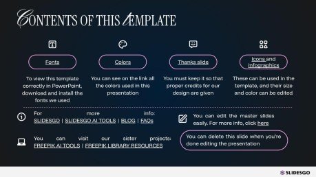 Mondes fantastiques Modèles de présentation
