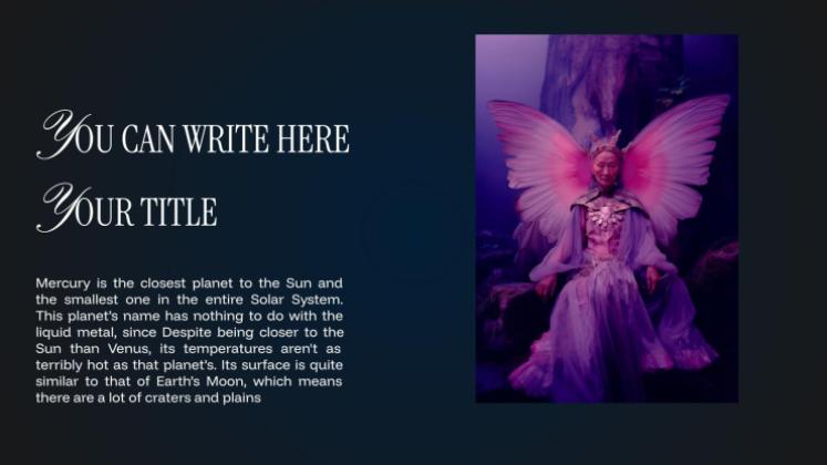 Mondes fantastiques Modèles de présentation