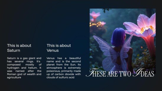 Mondes fantastiques Modèles de présentation