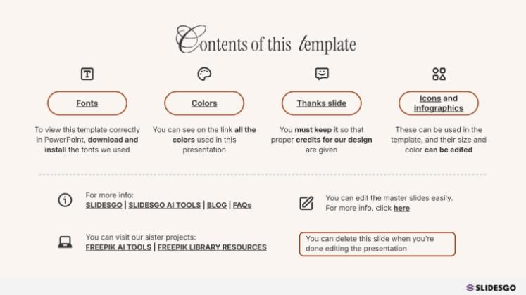 Vintage Aesthetic presentation template 