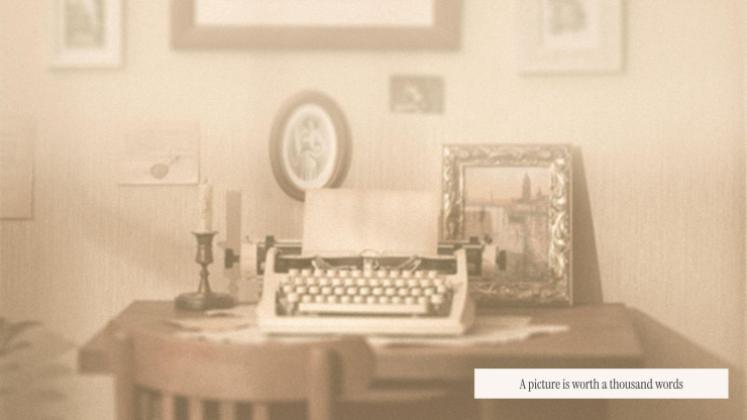 Vintage Aesthetic presentation template 