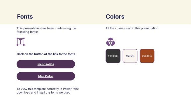 Vintage Aesthetic presentation template 