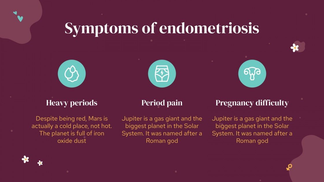 Endometriosis Disease Google Slides & PowerPoint template