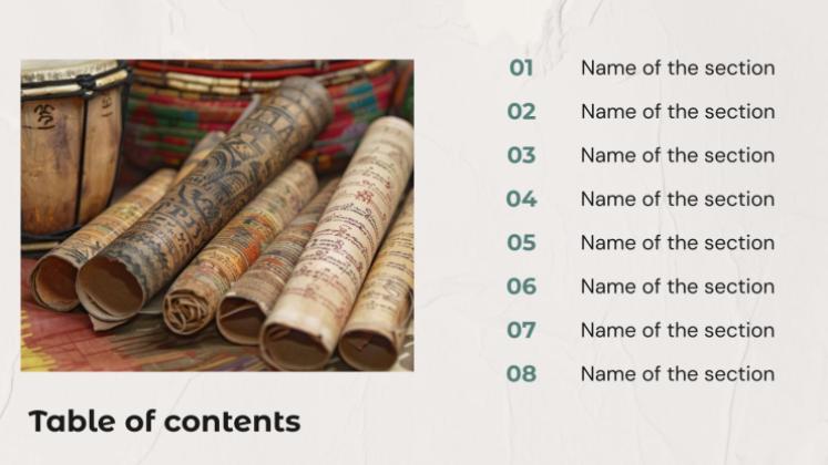 Plantilla de presentación Estudio de Antropología Cultural