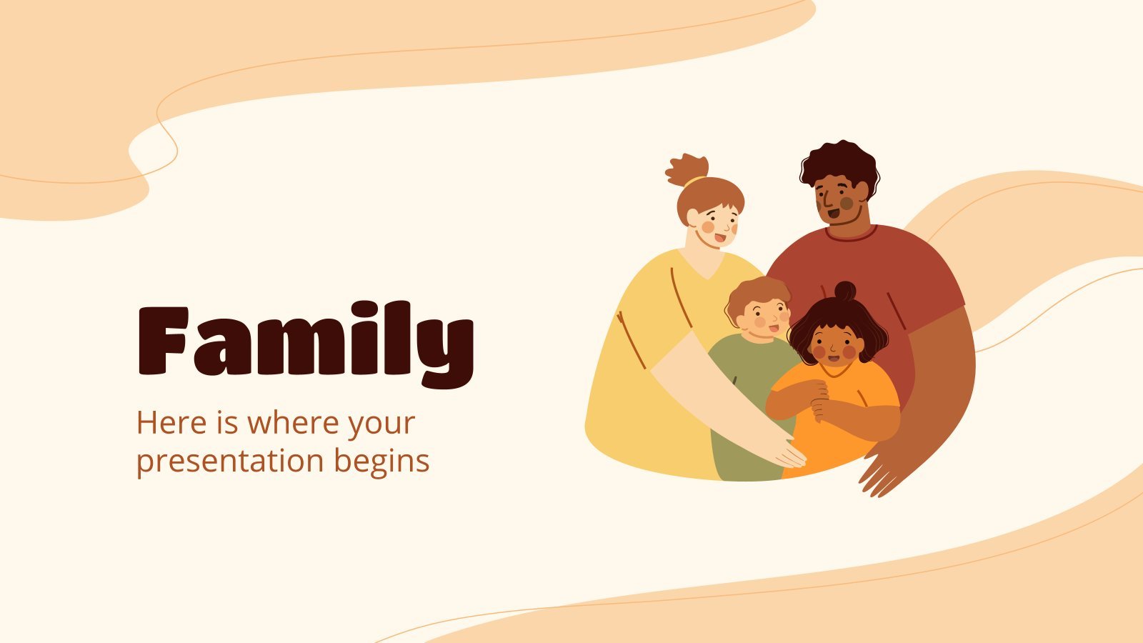 Family presentation template 