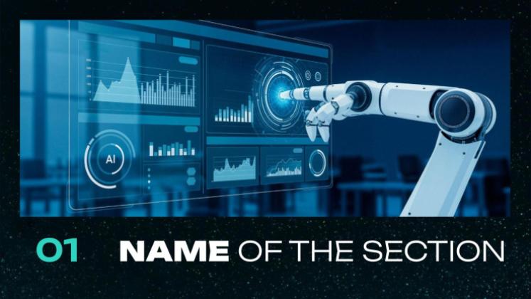 Zukünftige Technologietrends Präsentationsvorlage