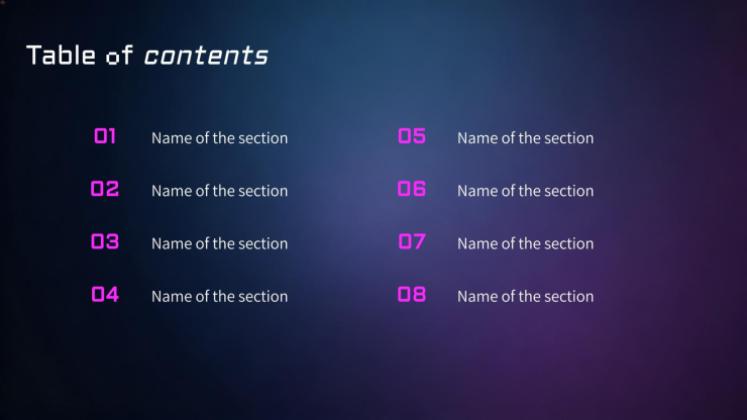 모바일 학습 허브 프레젠테이션 템플릿