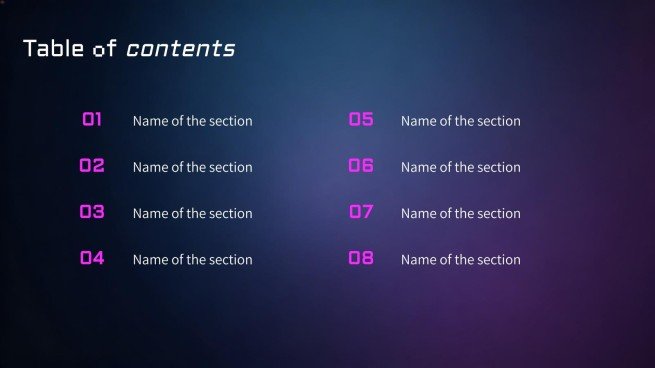 모바일 학습 허브 프레젠테이션 템플릿