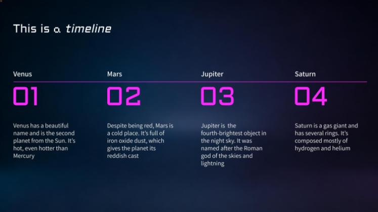 모바일 학습 허브 프레젠테이션 템플릿