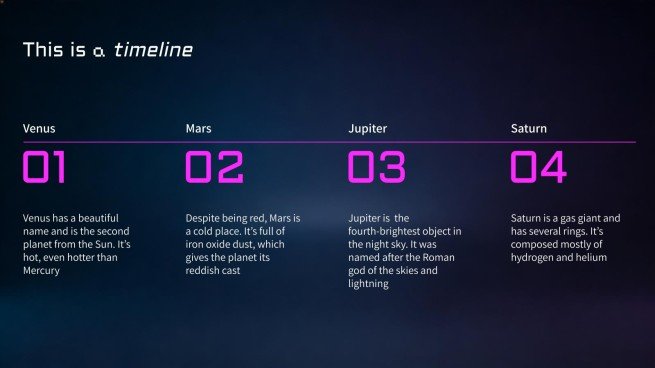 모바일 학습 허브 프레젠테이션 템플릿