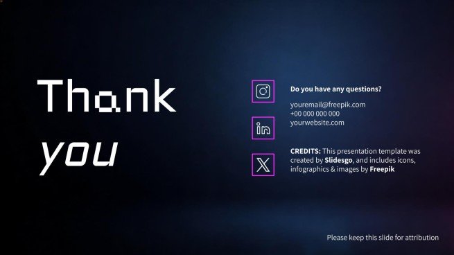 모바일 학습 허브 프레젠테이션 템플릿