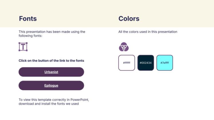 User Experience Studio presentation template 