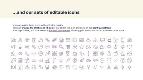 Blockchain Visual presentation template 