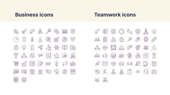 Blockchain Visual presentation template 